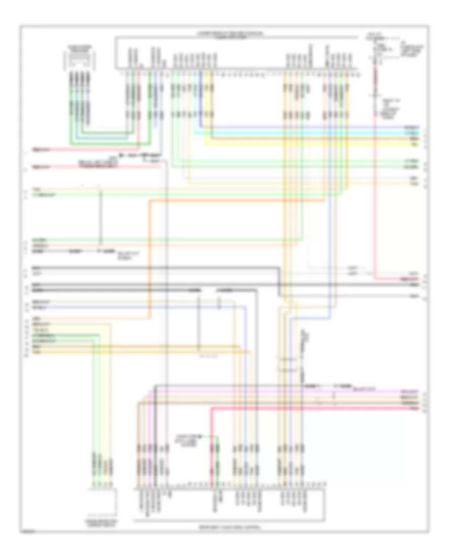 Radio Wiring Diagram, without Y91  withUQA (2 из 3) для GMC Cab  amp; Chassis Sierra 3500 HD 2009