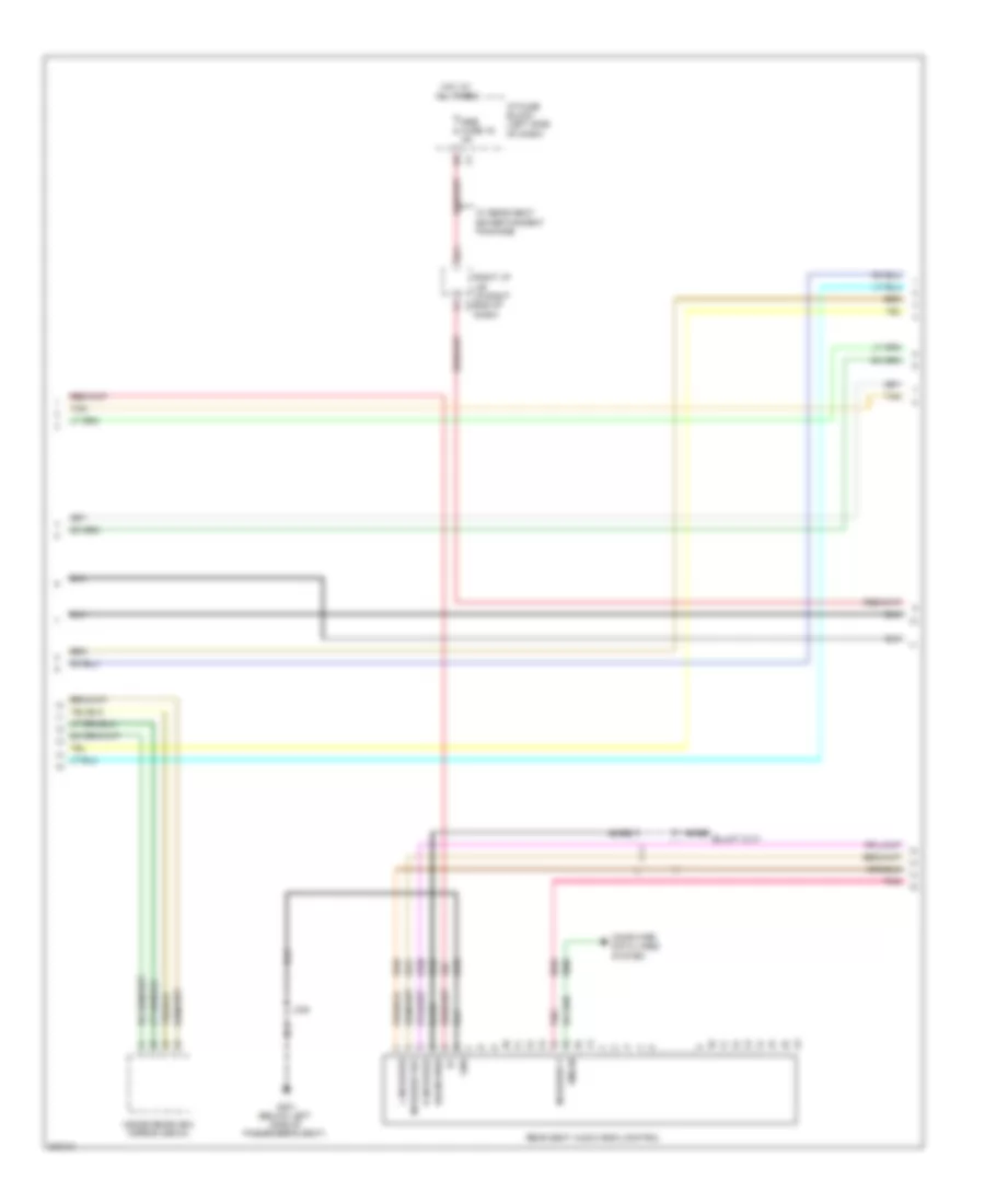 Radio Wiring Diagram, without Y91  without UQA (2 из 3) для GMC Cab  amp; Chassis Sierra 3500 HD 2009