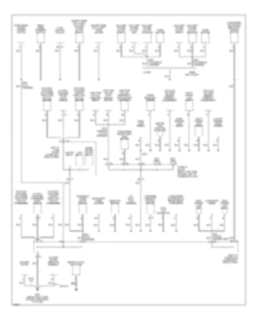 Электросхема подключение массы заземления (4 из 4) для GMC Sierra HD 2004 2500