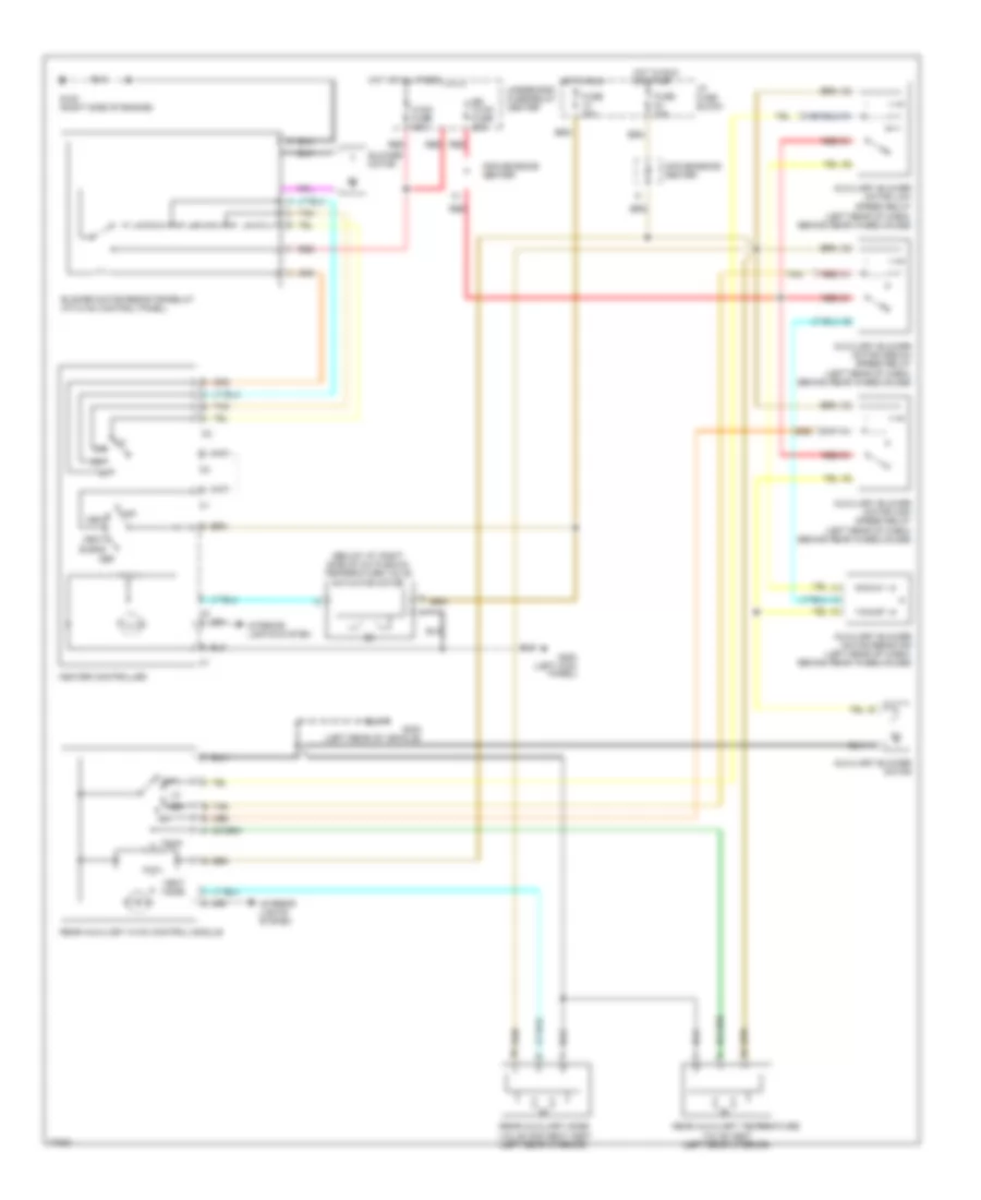 схема нагревателя для GMC Savana G1996 3500