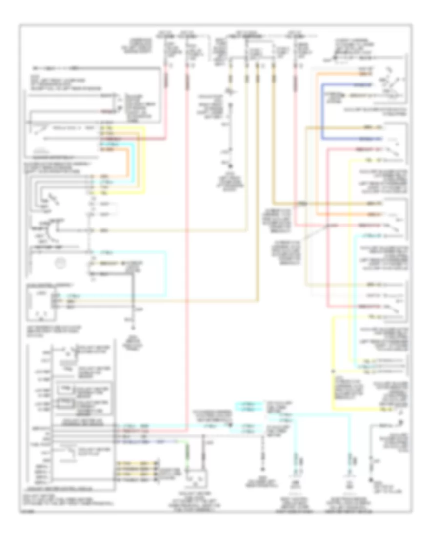 схема нагревателя для GMC Savana G2009 2500