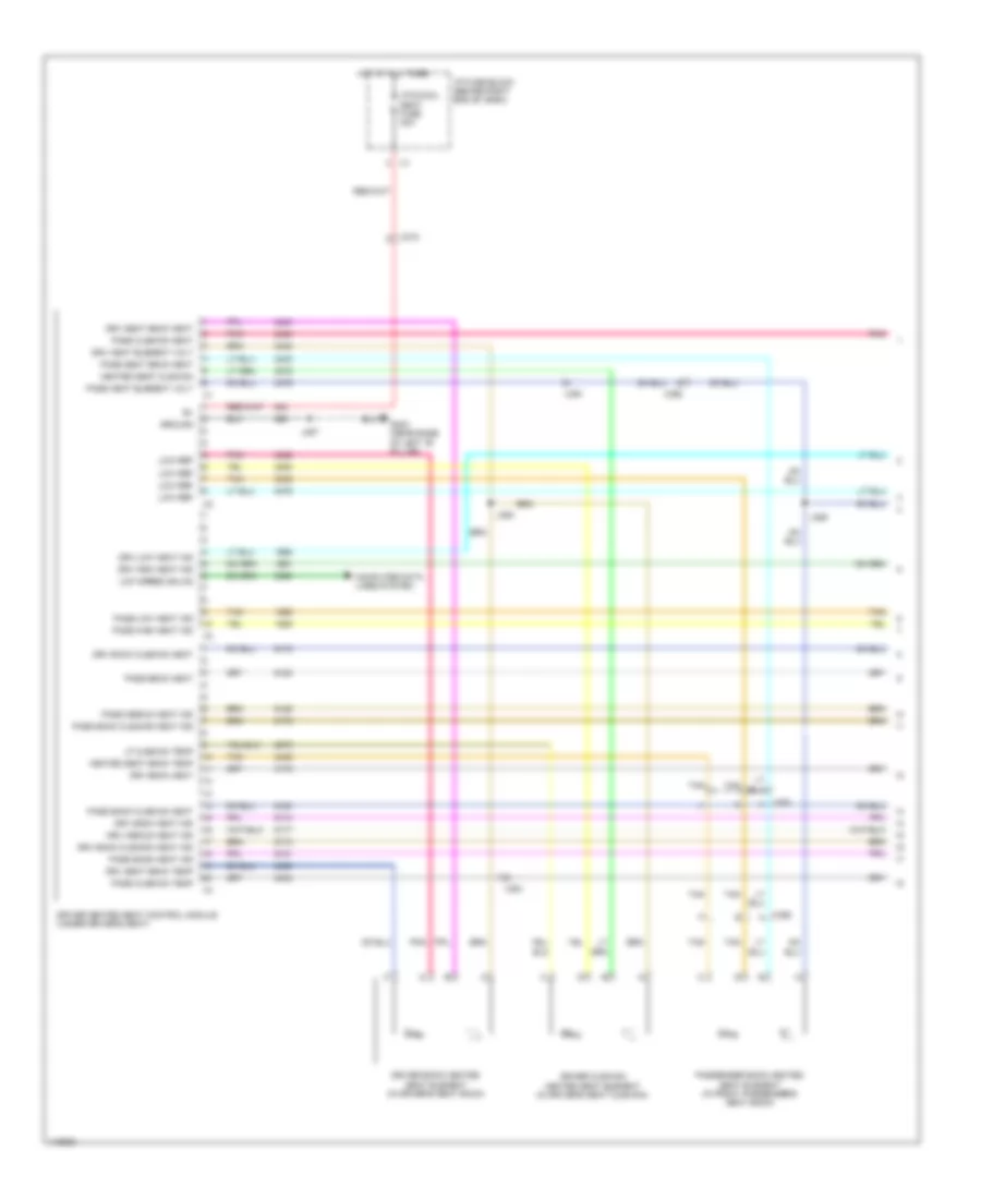 Heated Seats Wiring Diagram, without Memory & withСиденья с подогревом SPO (1 из 2) для GMC Acadia SLT 2014