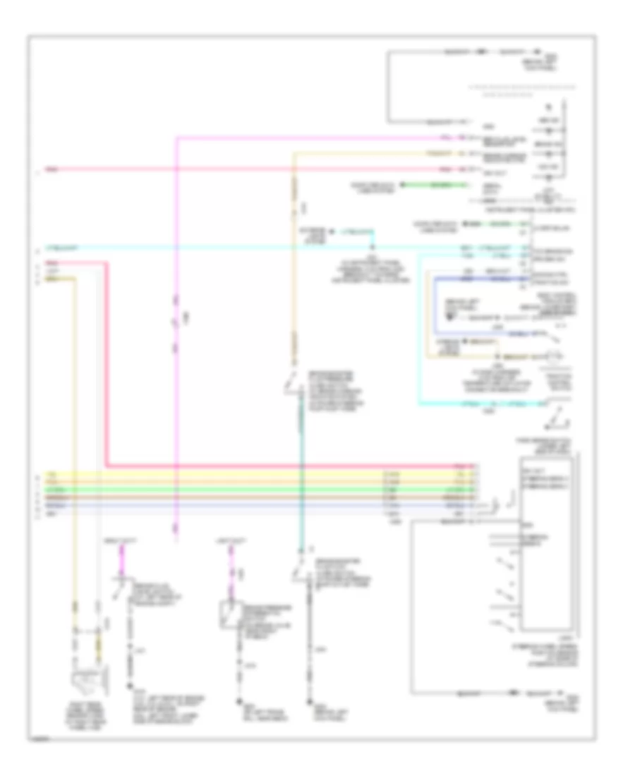Электросхема антиблокировочной тормозной системы АБС (ABS), С JL4 (2 из 2) для GMC Savana LT 2014 1500