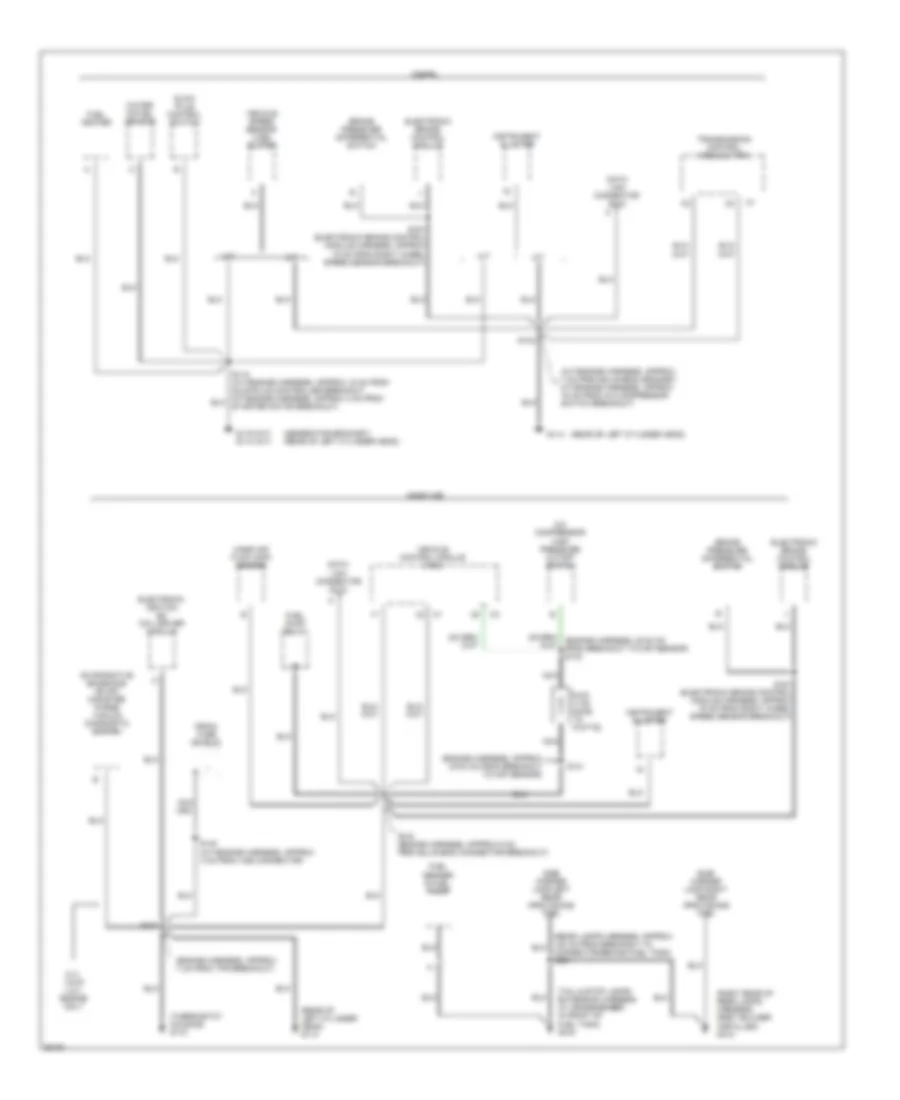 Электросхема подключение массы заземления, коммерческое шасси (2 из 2) для GMC Forward Control P1997 3500