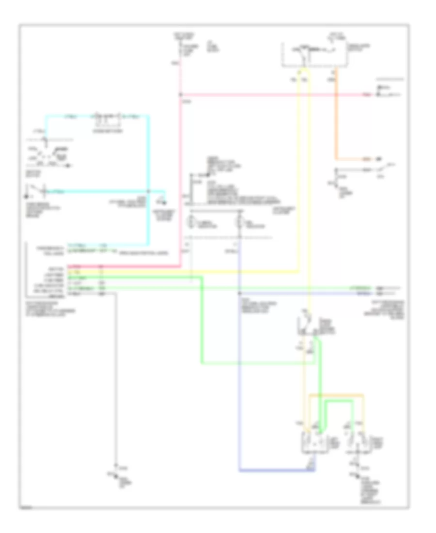 Электросхема фар, Шасси Кэмпинга С Единственные Фары С DRL для GMC Forward Control P3500 1997