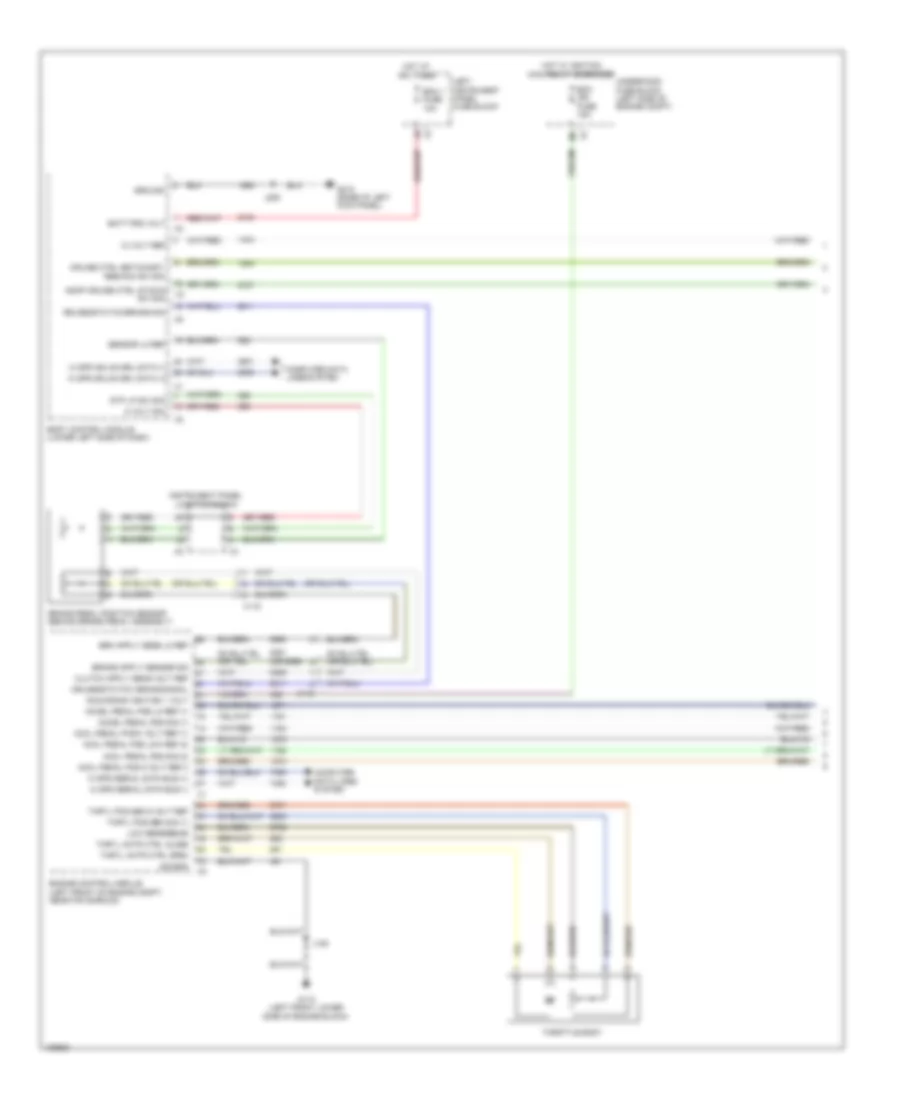 Электросхема системы круизконтроля (1 из 2) для GMC Sierra 2014 1500