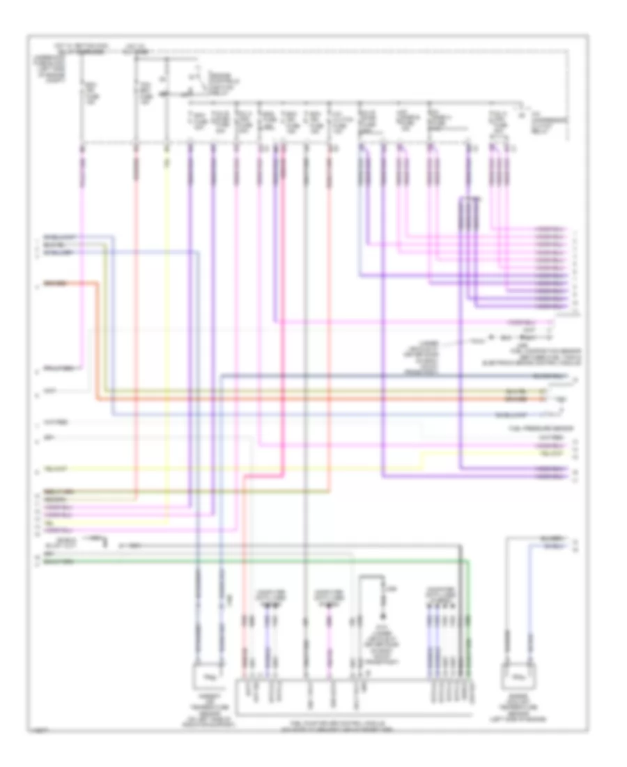 4.3L ВИН Х, Электросхема системы управления двигателем (3 из 6) для GMC Sierra 2014 1500