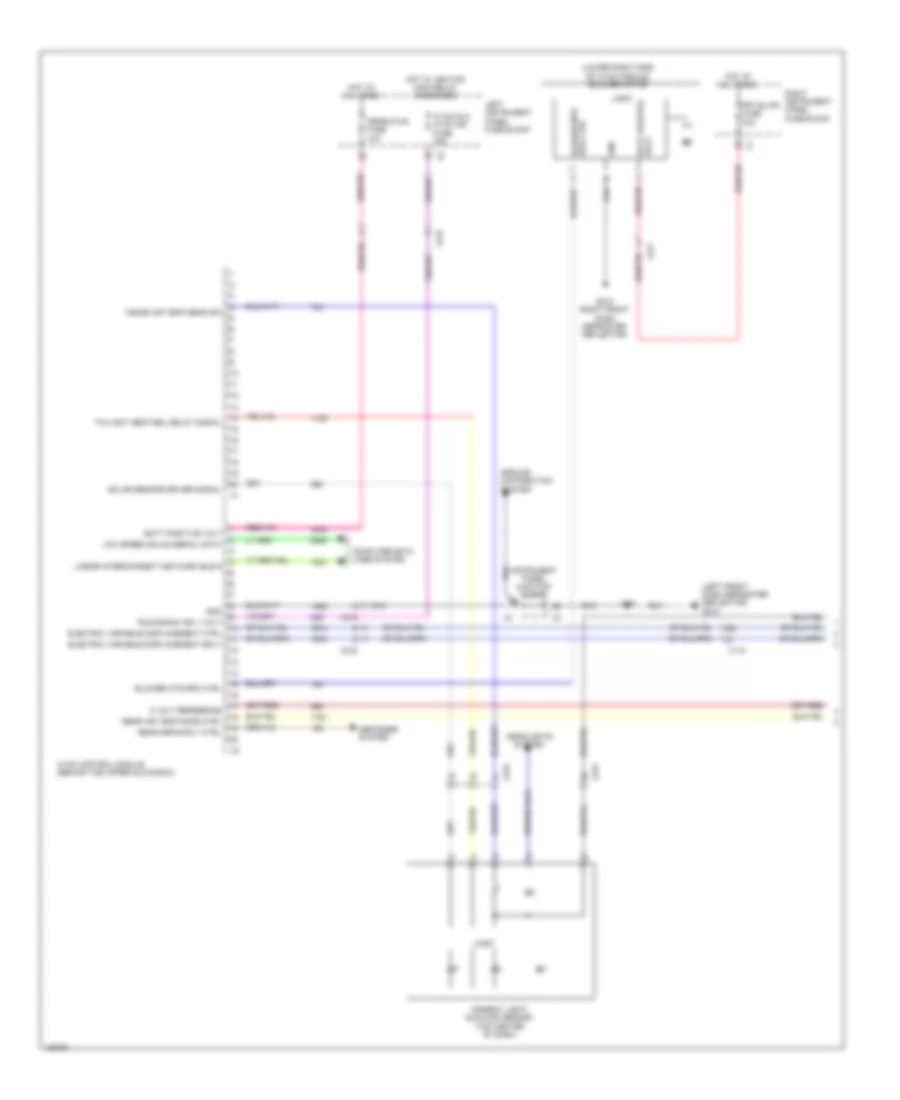 Электросхема кондиционера (1 из 4) для GMC Sierra SLT 2014 1500