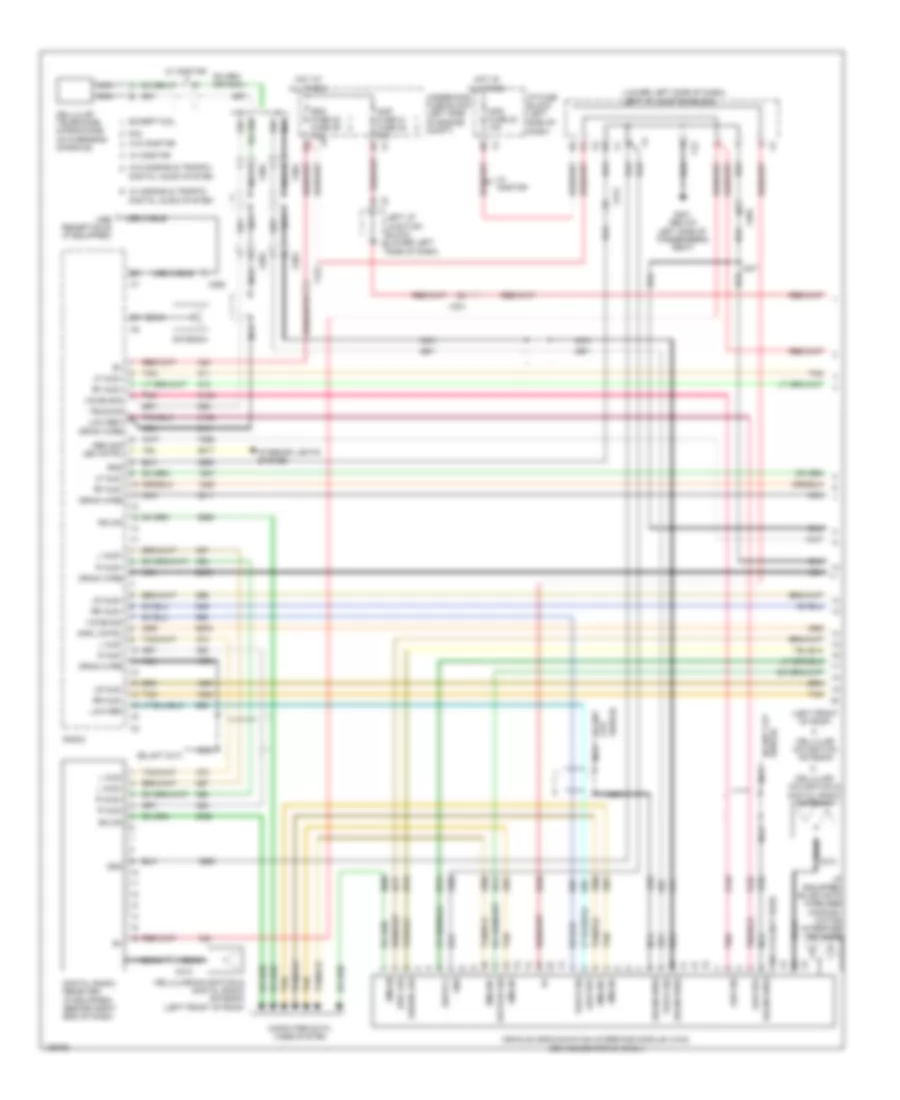 Navigation Wiring Diagram, withUQA, without UYS & Y91 (1 из 3) для GMC Sierra HD Denali 2014 2500