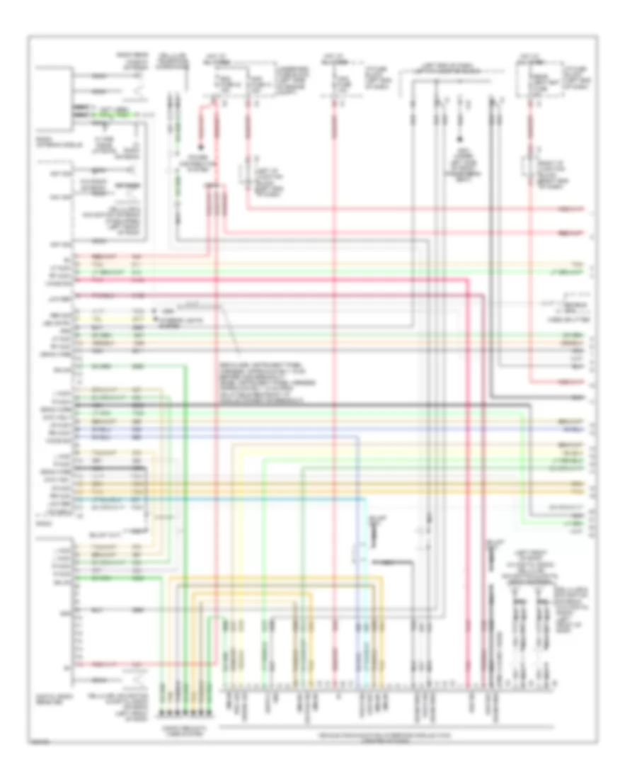 Radio Wiring Diagram, withY91 & withUQA (1 из 3) для GMC Yukon XL C2009 1500