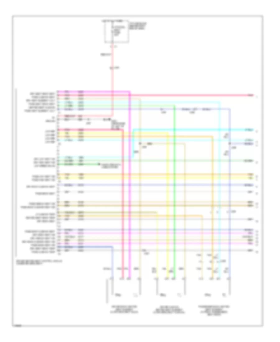 Heated Seats Wiring Diagram, without Memory & withСиденья с подогревом SPO (1 из 2) для GMC Acadia Denali 2013
