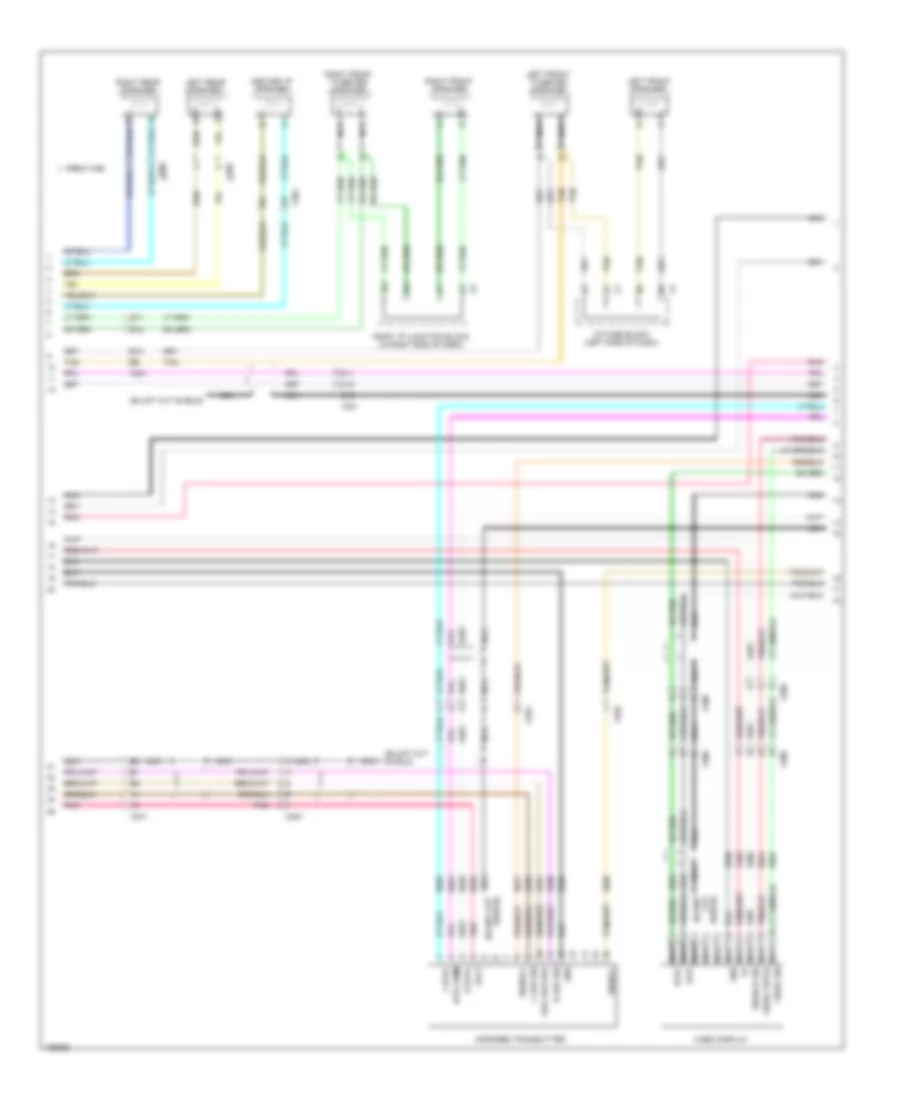 Radio Wiring Diagram, withUYS, Y91 & UQA (4 из 5) для GMC Sierra HD WT 2014 3500