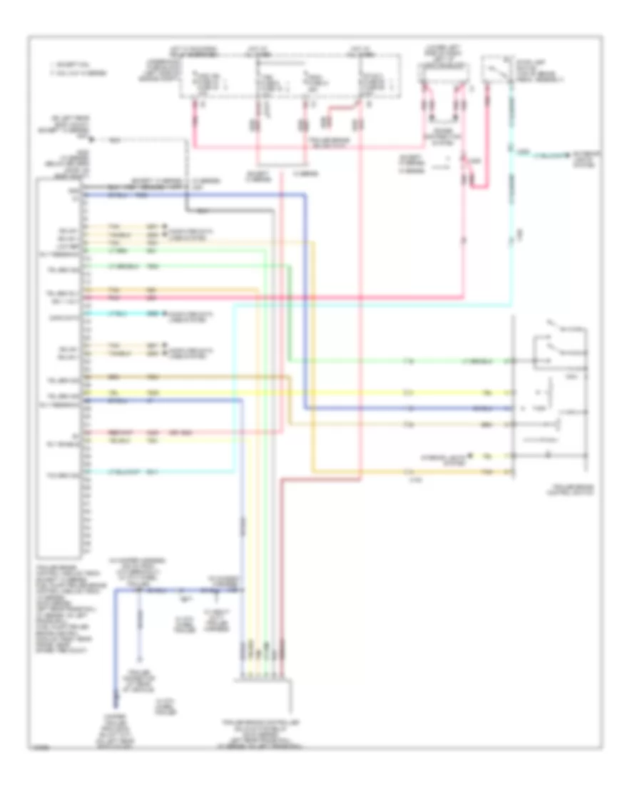 схема ABS трейлера для GMC Sierra HD WT 2014 3500