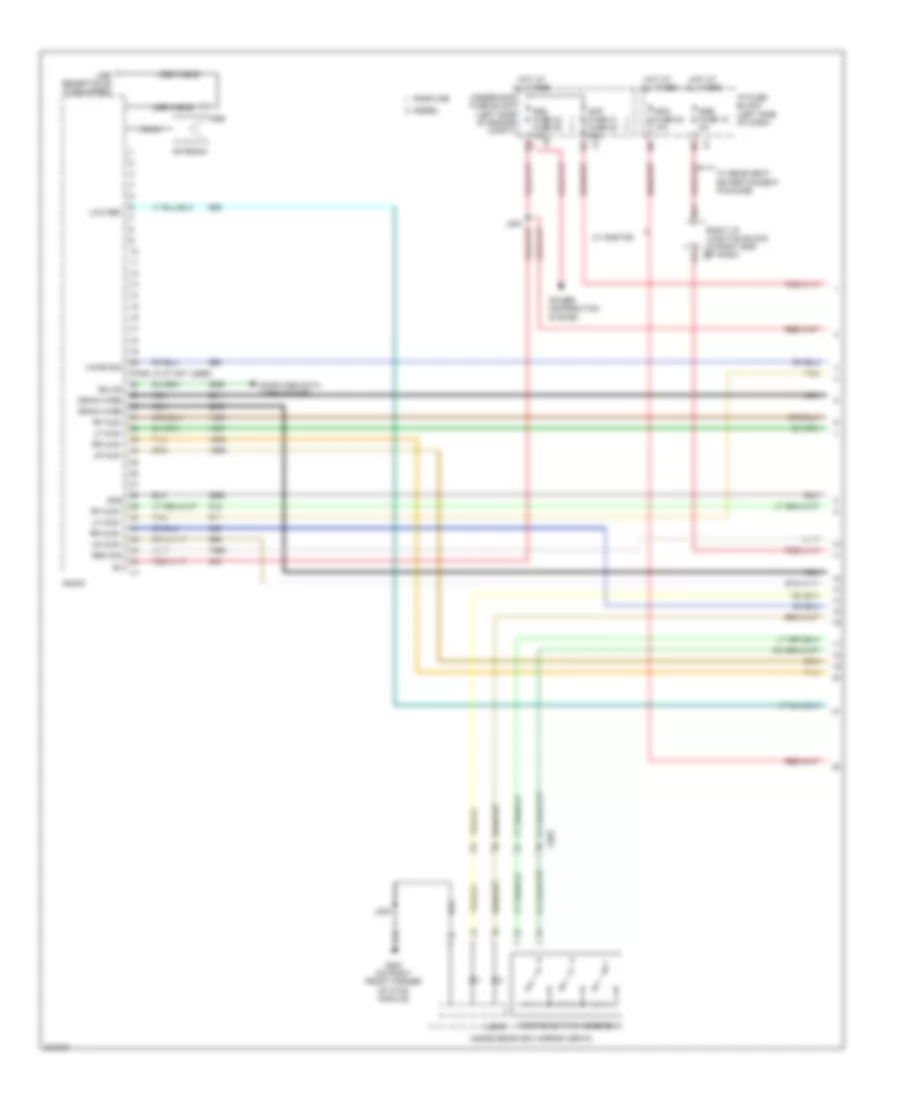 Navigation Wiring Diagram, withUYS, Y91 & UQA (1 из 5) для GMC Sierra HD 2012 3500