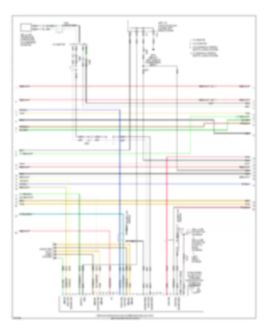 Navigation Wiring Diagram, withUYS, Y91 & UQA (2 из 5) для GMC Sierra HD 2012 3500