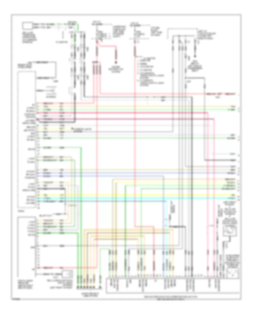 Navigation Wiring Diagram, withY91, without UYS & UQA (1 из 3) для GMC Sierra HD 2012 3500
