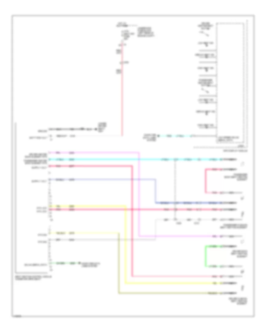 Heated Seats Wiring Diagram, without SPO Heated Seats & Memory для GMC Terrain SLE 2014