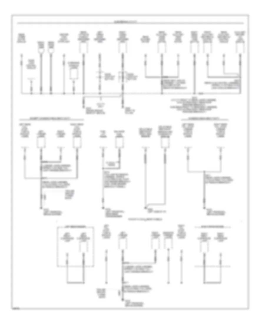 Электросхема подключение массы заземления (4 из 5) для GMC Suburban K1997 2500