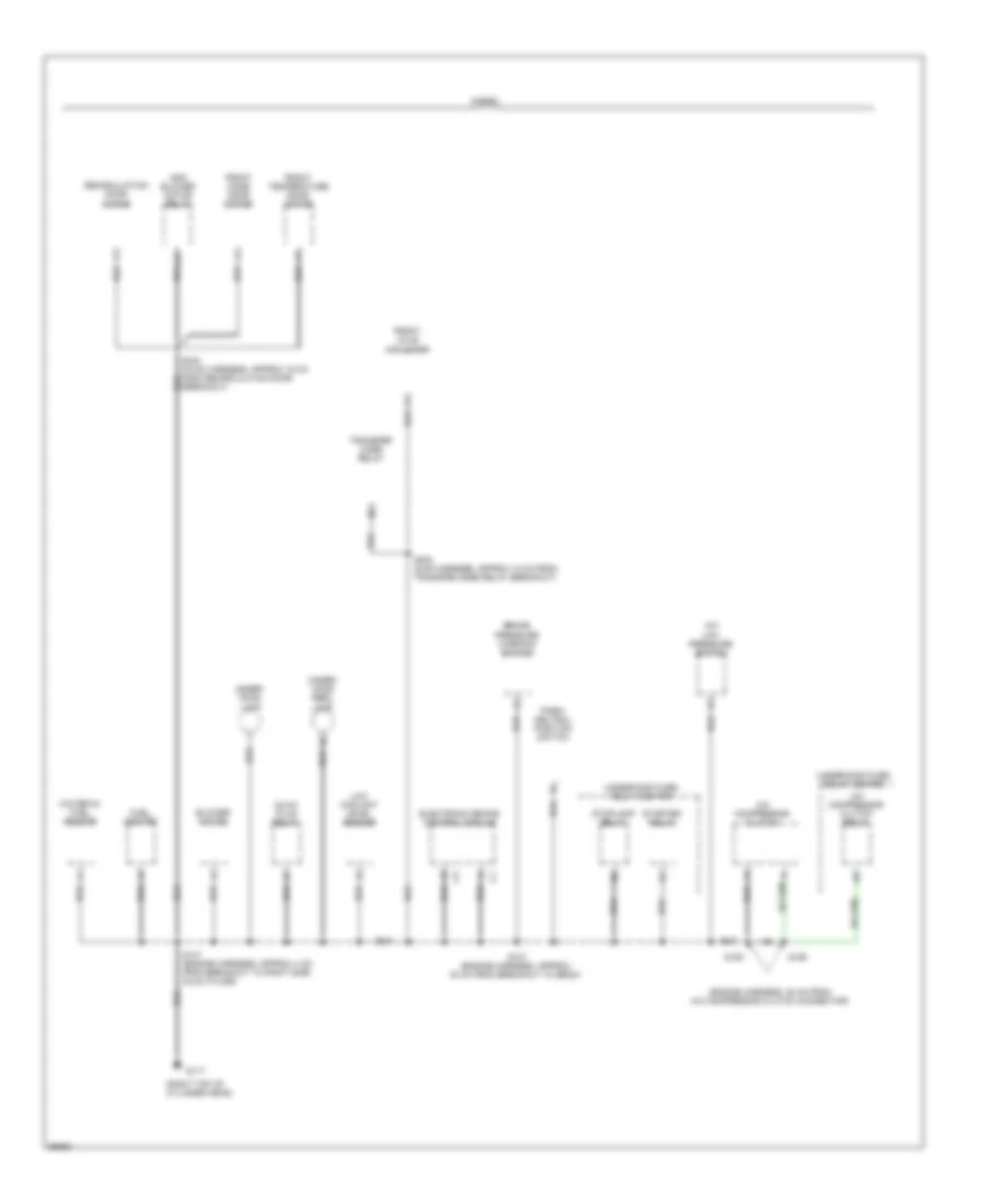 Электросхема подключение массы заземления (5 из 5) для GMC Suburban K1997 2500