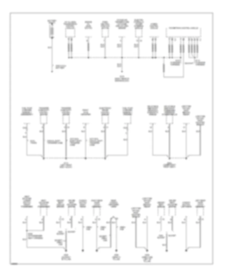 Электросхема подключение массы заземления, гибрид (2 из 5) для GMC Sierra HD 2006 1500