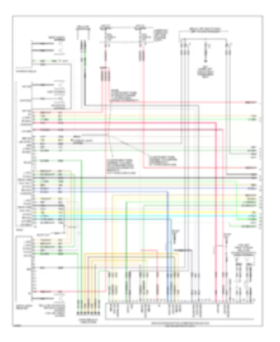 Navigation Wiring Diagram, withY91 & without UQA & without UQS (1 из 3) для GMC Yukon XL C2007 1500