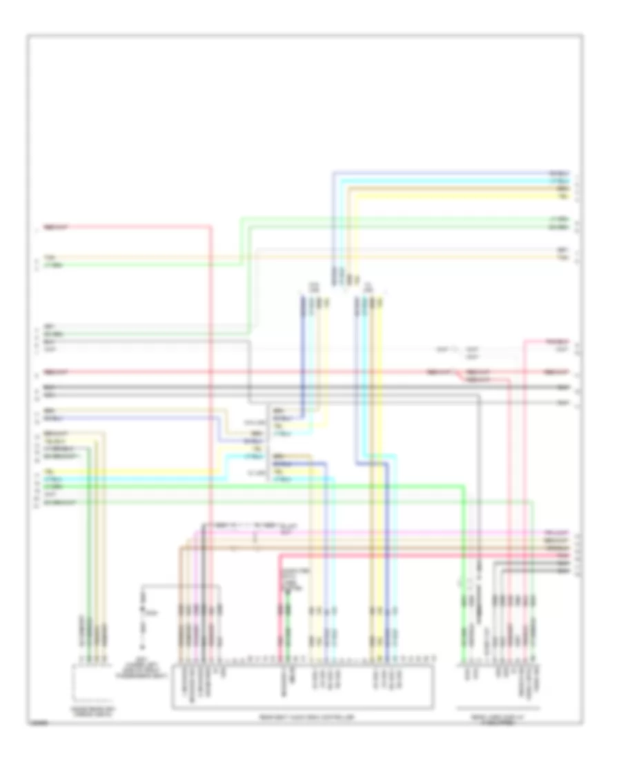 Navigation Wiring Diagram, withY91 & without UQA & without UQS (2 из 3) для GMC Yukon XL C2007 2500