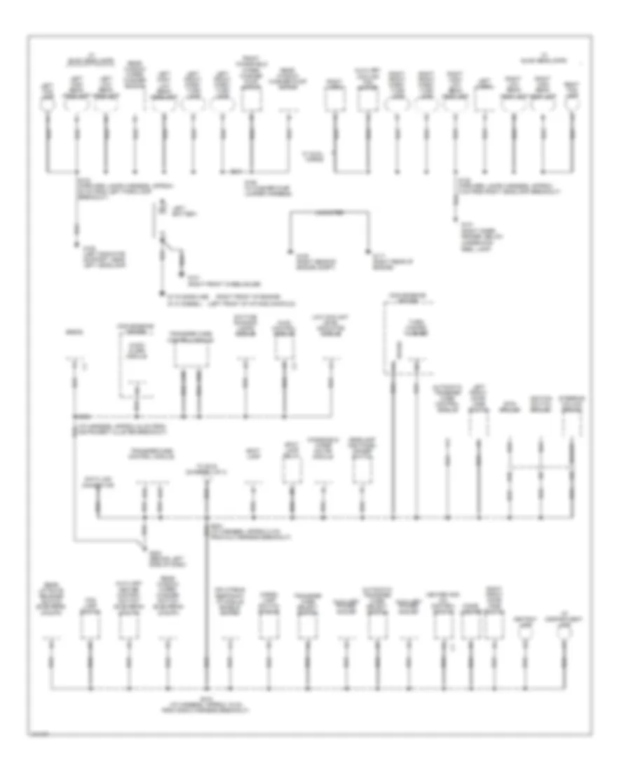 Электросхема подключение массы заземления (1 из 4) для GMC CHD 1998 3500