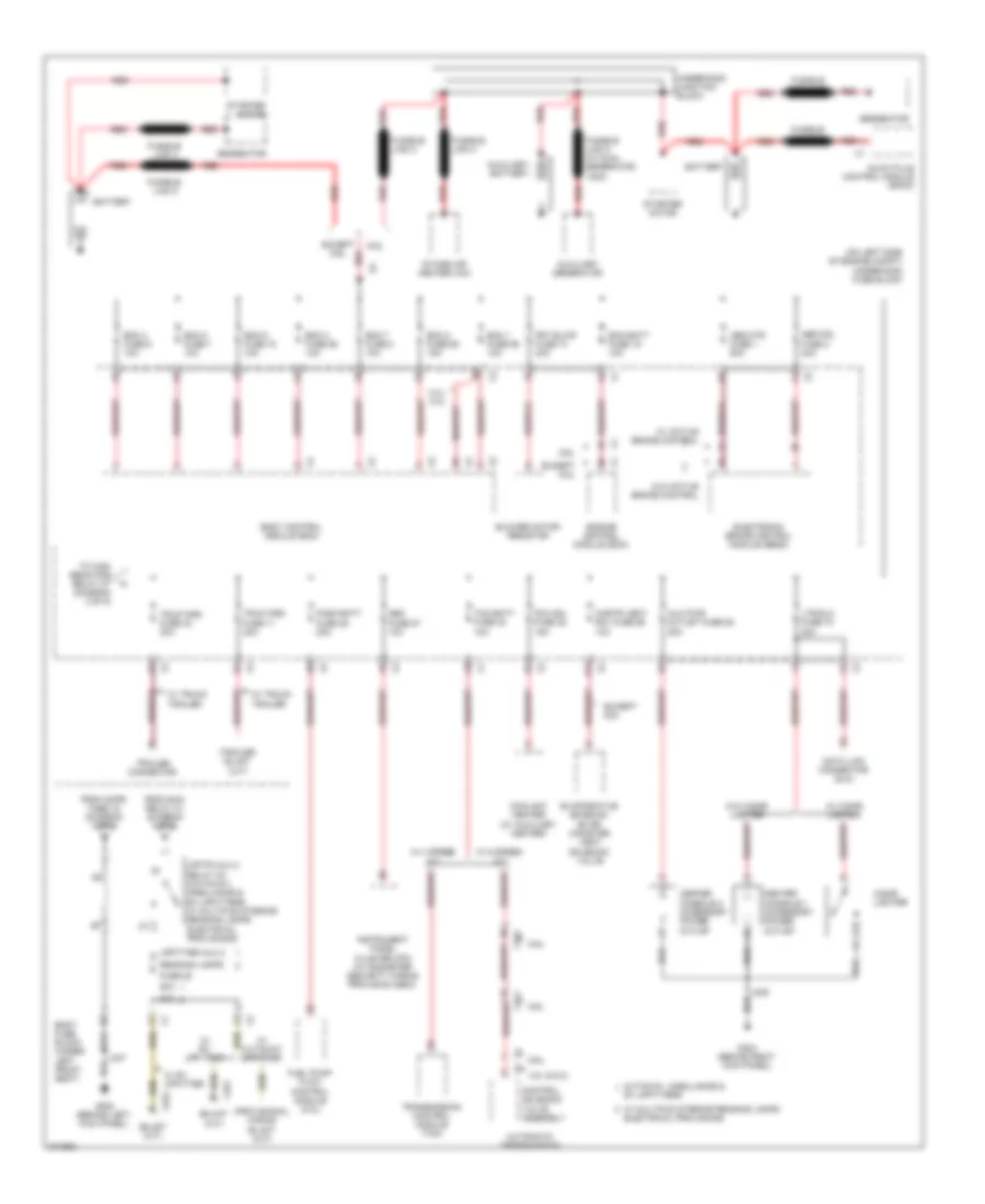 Электросхема блока предохранителей и реле (1 из 5) для GMC Cutaway G3500 2012