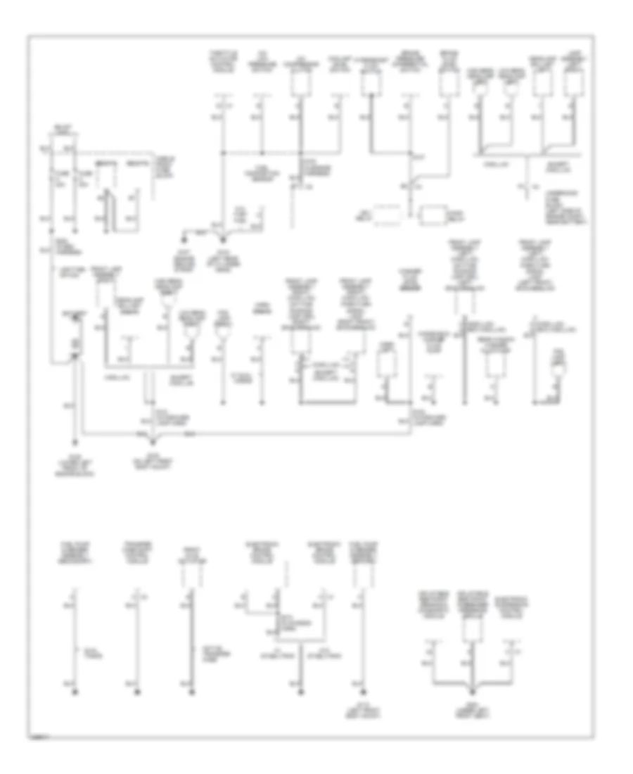 Электросхема подключение массы заземления (1 из 6) для GMC Yukon 2006