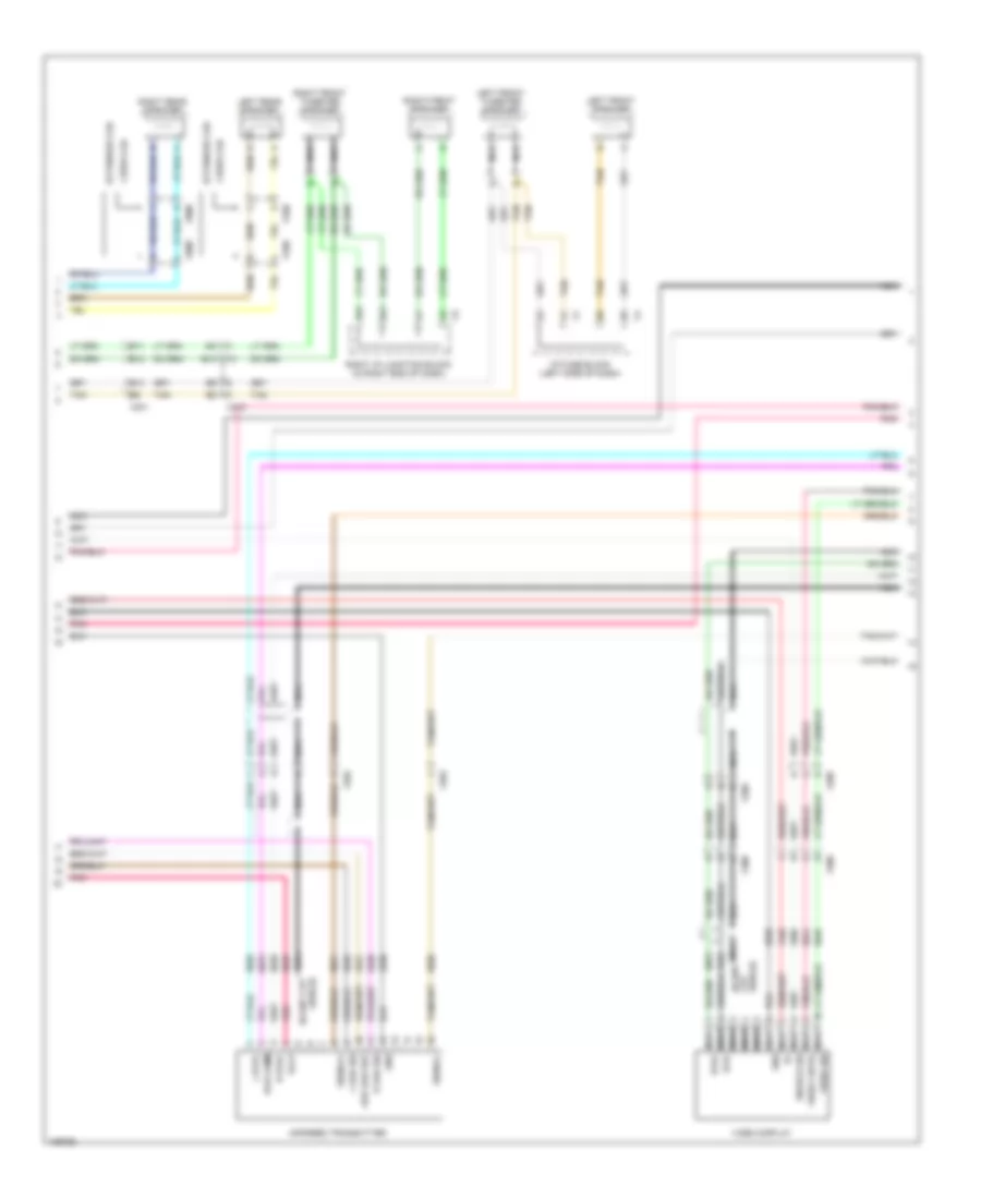 Radio Wiring Diagram, withUYS & UQA, без Y91 (4 из 5) для GMC Sierra Denali 2013 1500