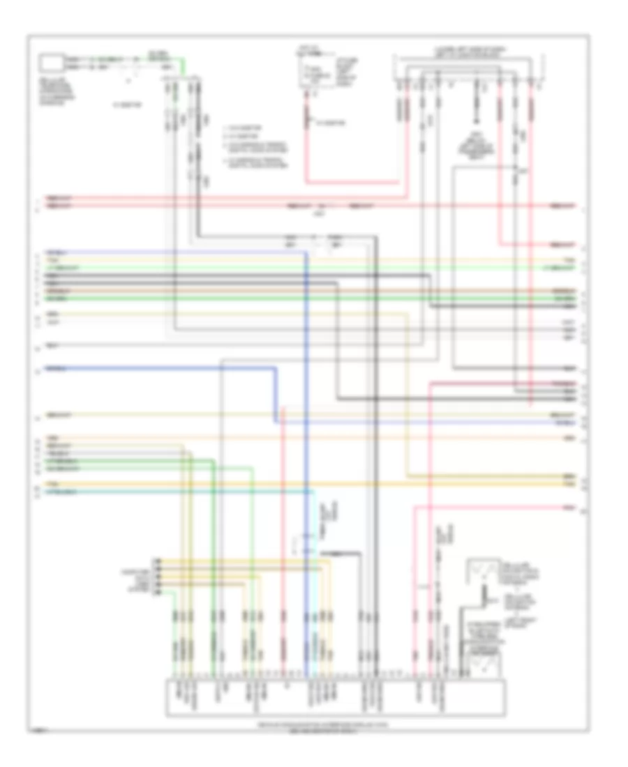 Navigation Wiring Diagram, withUYS & UQA, без Y91 (2 из 5) для GMC Sierra Denali 2013 1500