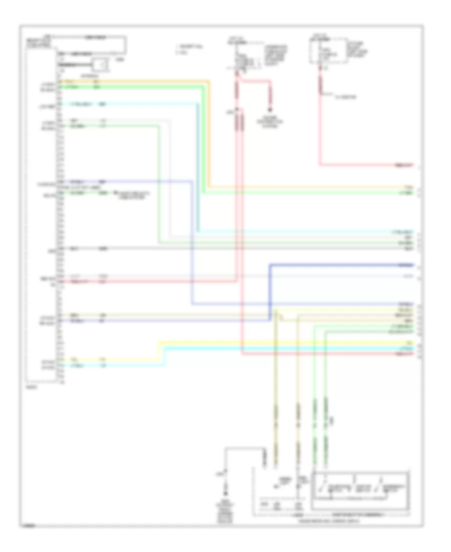 Navigation Wiring Diagram, withUYS, Y91 & without UQA (1 из 4) для GMC Sierra Denali 2013 1500