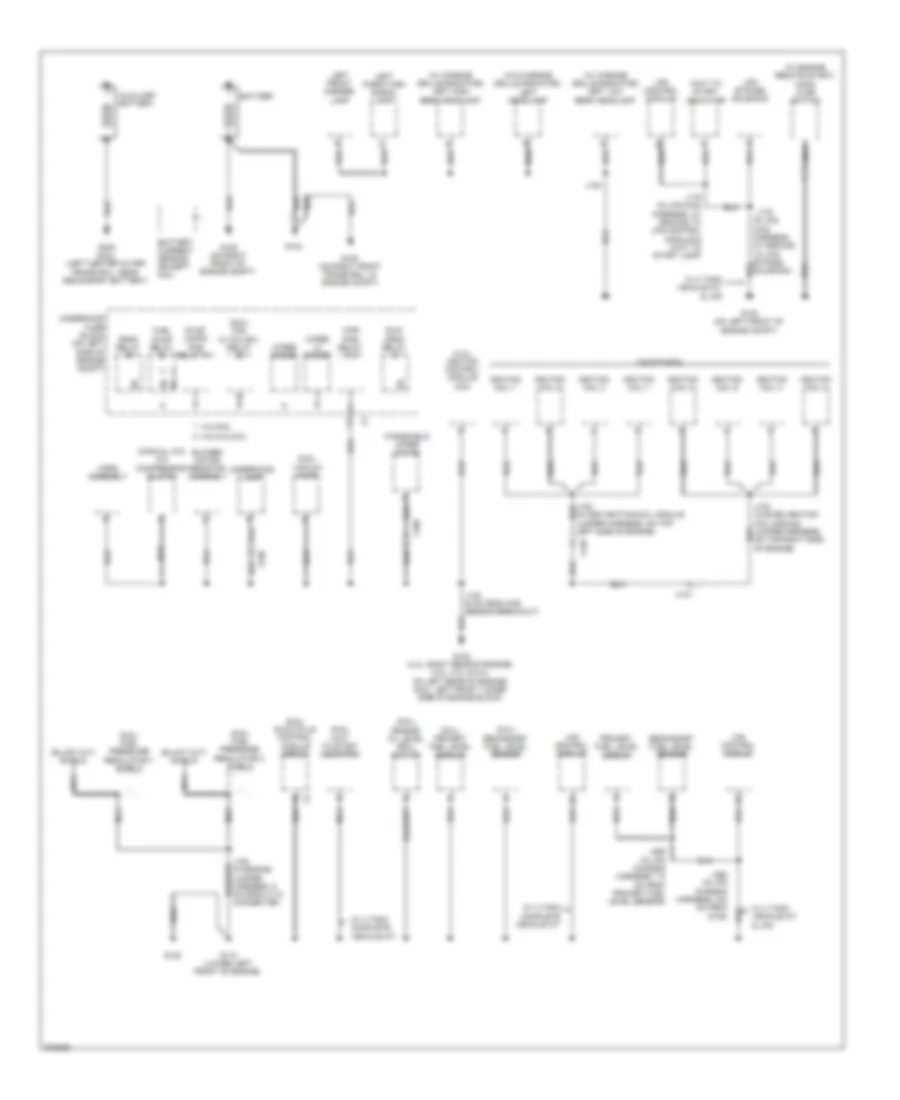 Электросхема подключение массы заземления (1 из 5) для GMC Savana H2012 1500