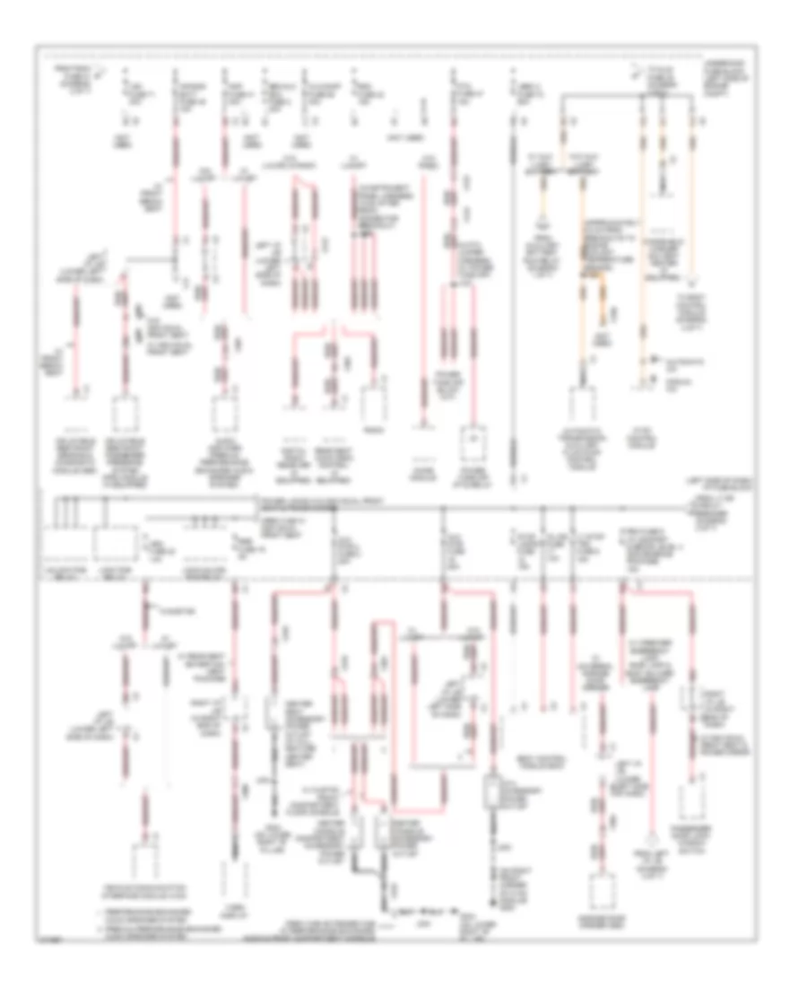 Электросхема блока предохранителей и реле (3 из 7) для GMC Sierra 2012 1500
