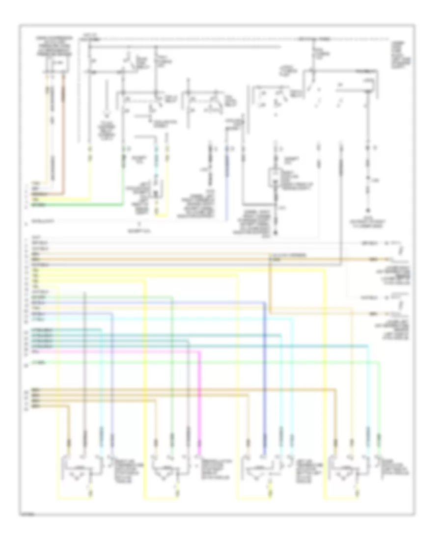 Электросхема кондиционера, Кроме Гибрида (3 из 3) для GMC Sierra 2012 1500