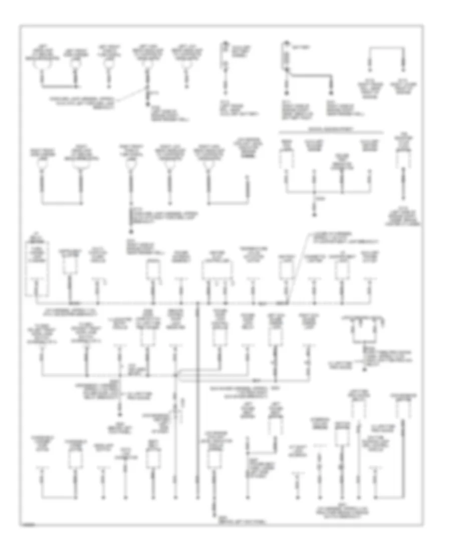 Электросхема подключение массы заземления (1 из 4) для GMC Savana G2000 1500