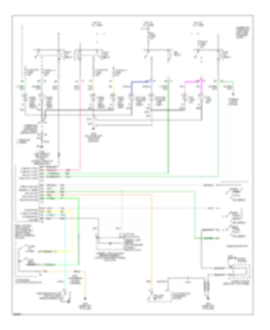 Электросхема фар для GMC Cab  amp; Chassis Sierra 3500 2007