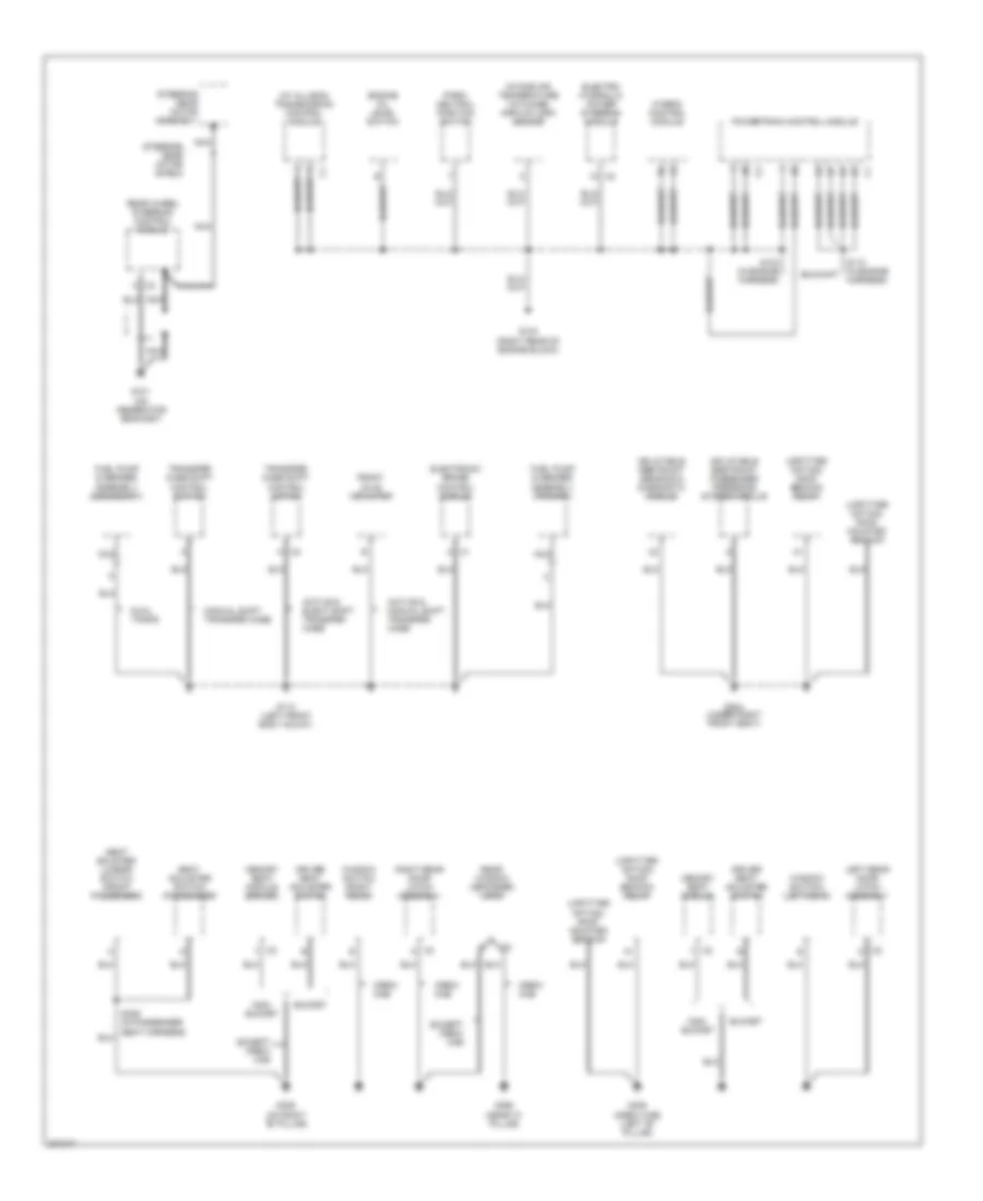 Электросхема подключение массы заземления, гибрид (2 из 5) для GMC Sierra 2005 1500