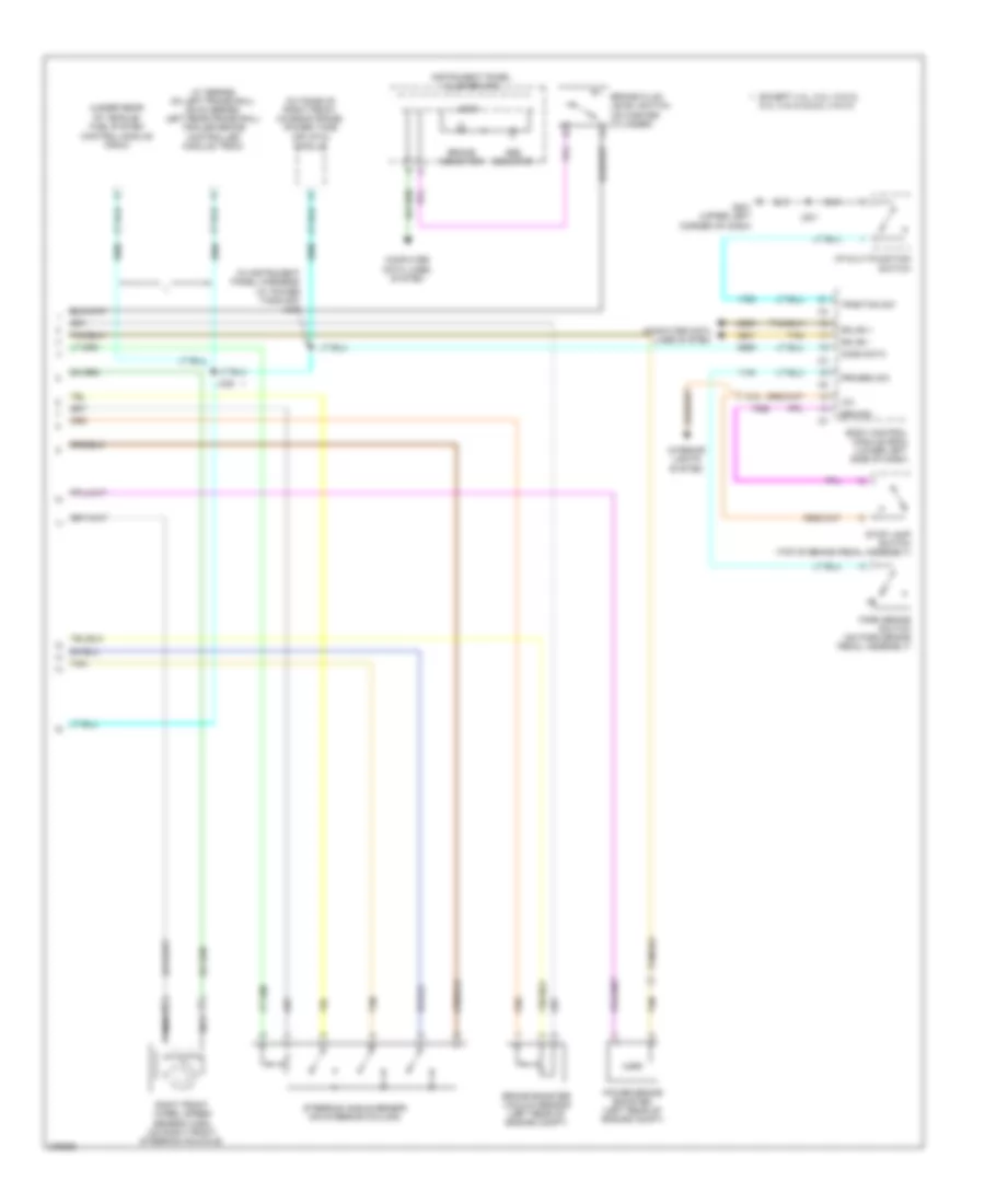 Схема антиблокировочной тормозной системы, С JL4 (2 из 2) для GMC Sierra 2008 1500