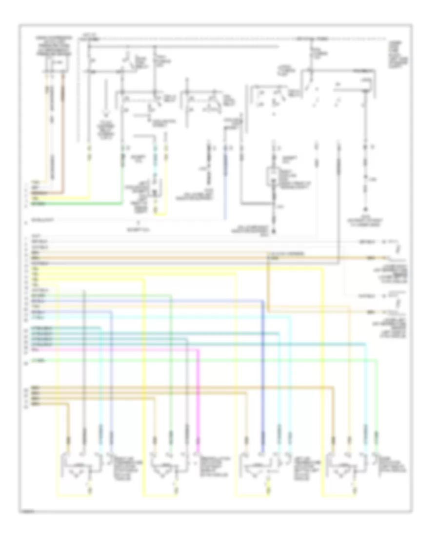 Электросхема кондиционера, Кроме Гибрида (3 из 3) для GMC Sierra XFE 2013 1500