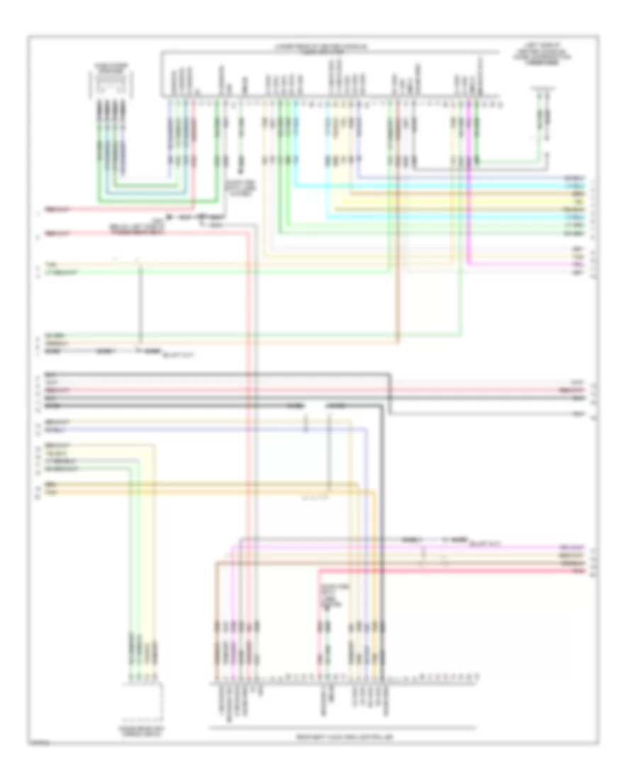 Radio Wiring Diagram, withY91 & withUQA (2 из 3) для GMC Sierra HD 2008 3500