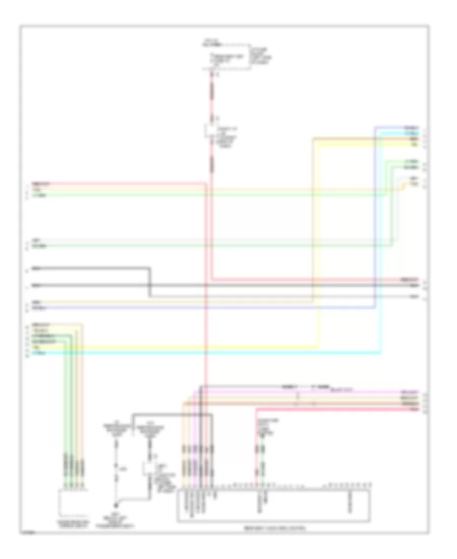 Radio Wiring Diagram, without Y91 & without UQA (2 из 3) для GMC Sierra HD 2008 3500