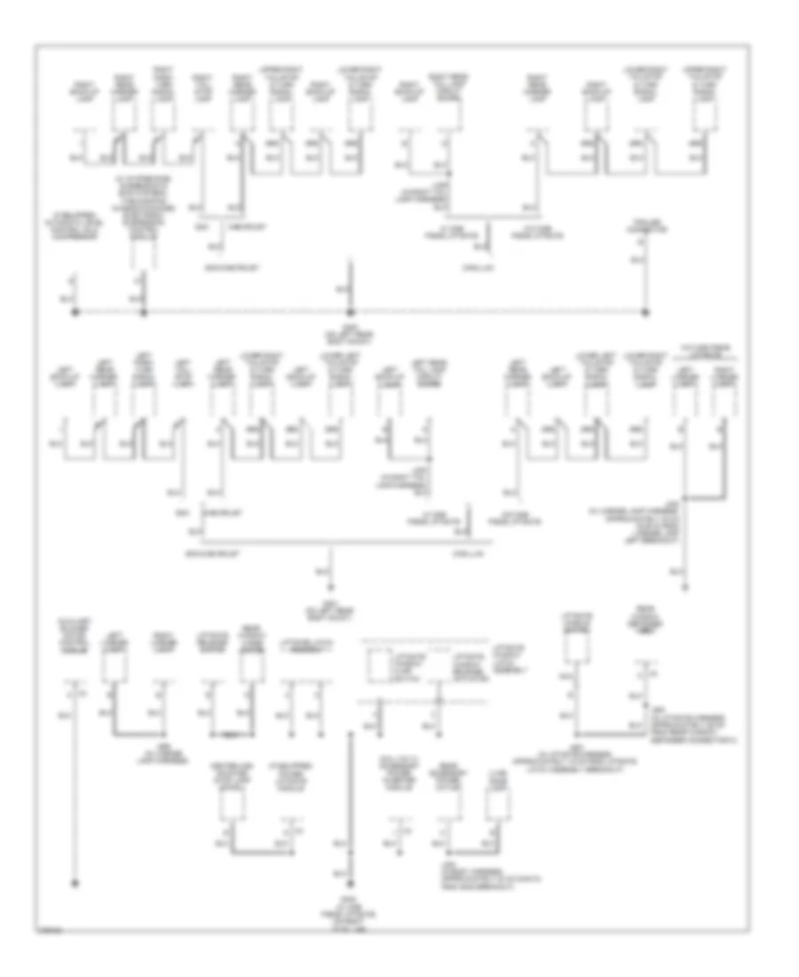 Электросхема подключение массы заземления (6 из 6) для GMC Yukon 2008