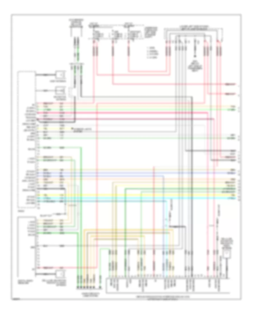 Radio Wiring Diagram, without Y91 & without UQA (1 из 3) для GMC Sierra 2007 1500