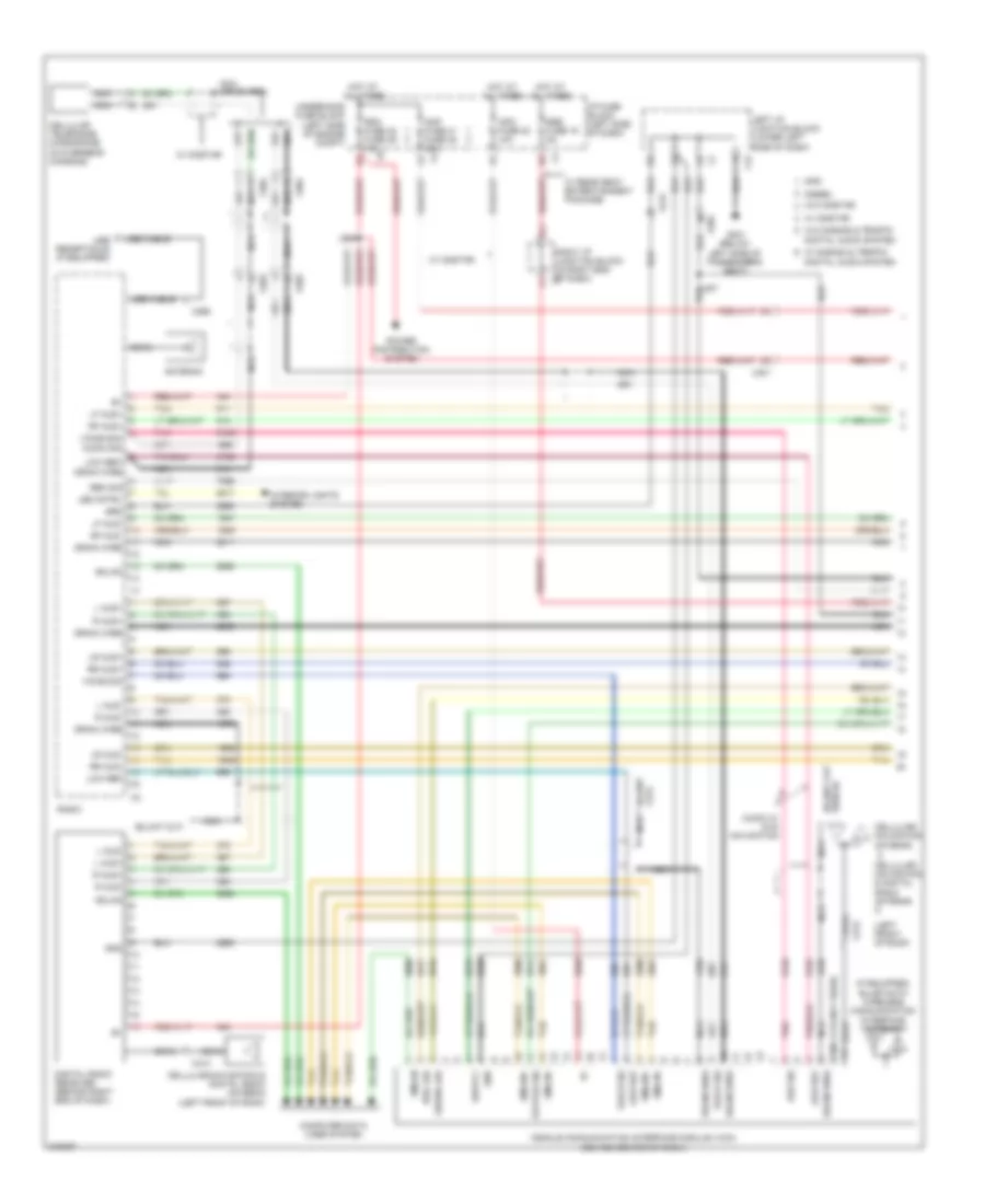 Navigation Wiring Diagram, withY91  withUQA (1 из 3) для GMC Cab  amp; Chassis Sierra 3500 HD 2011