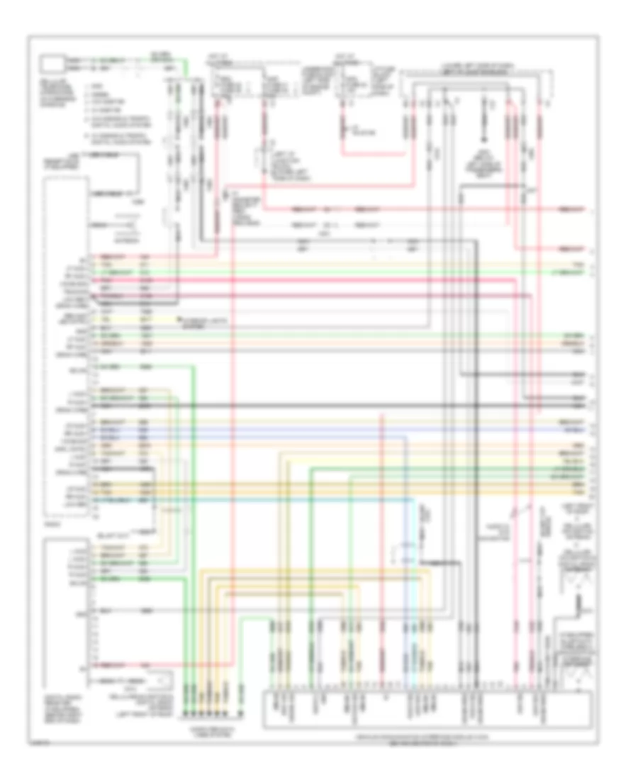 Navigation Wiring Diagram, without Y91  withUQA (1 из 3) для GMC Cab  amp; Chassis Sierra 3500 HD 2011