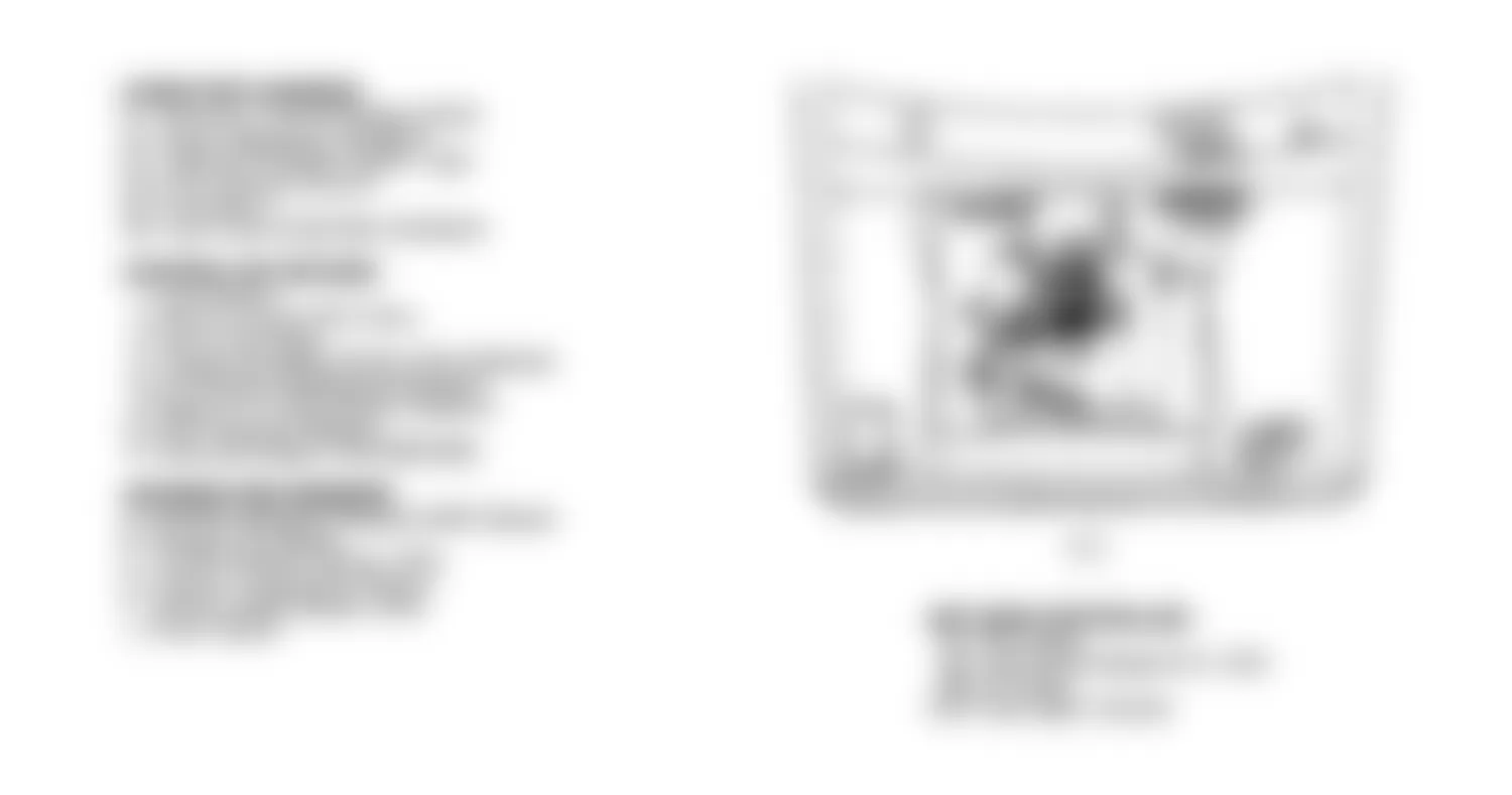 GMC Jimmy V1500 1990 - Component Locations -  Component Locations (2 Of 4)
