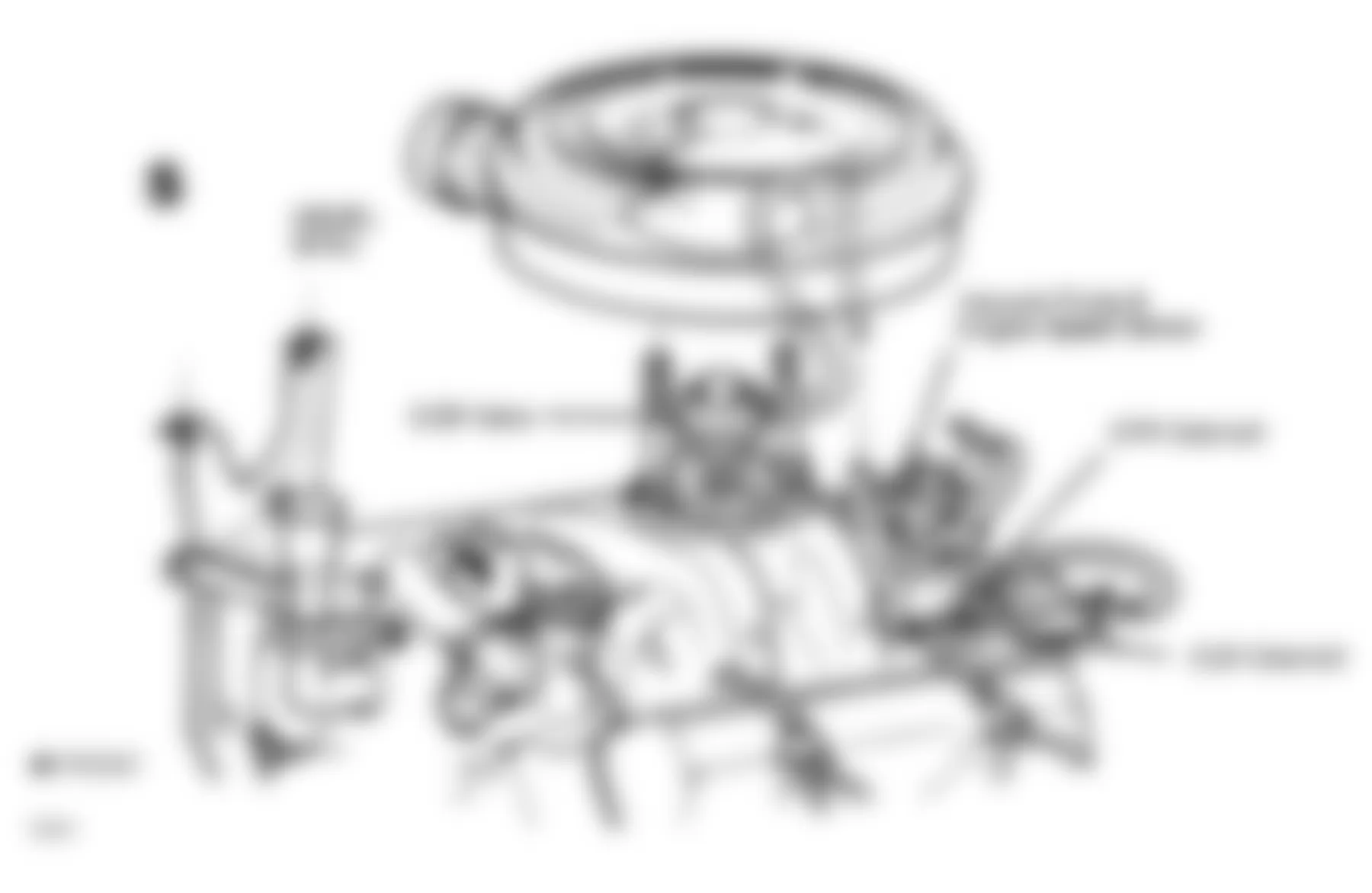 GMC Jimmy V1500 1990 - Component Locations -  Component Locations (4 Of 4)