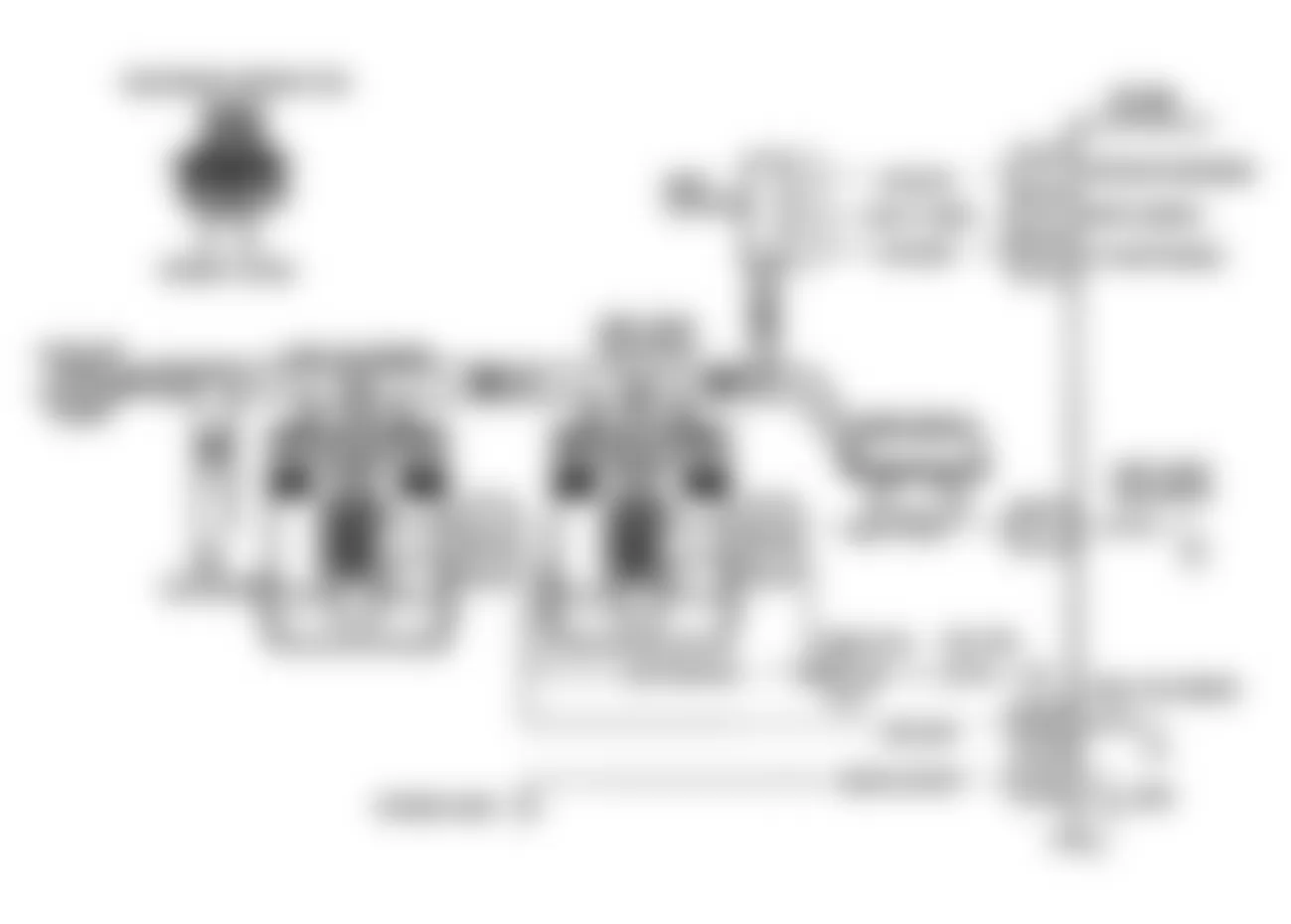 GMC Rally Camper Special G3500 1990 - Component Locations -  Code 31: Circuit Diagram MAP Sensor Signal Voltage Low