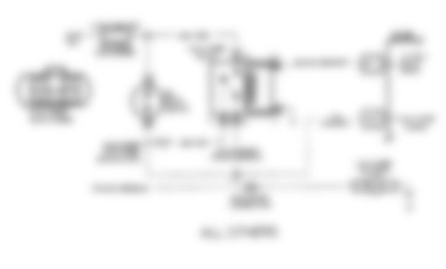 GMC Safari 1990 - Component Locations -  Code 54: Fuel Pump Circuit/Circuit Diagram (All Other Models)